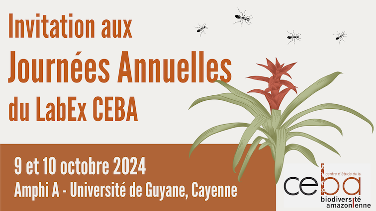 Journées annuelles 2024 du LabEx CEBA